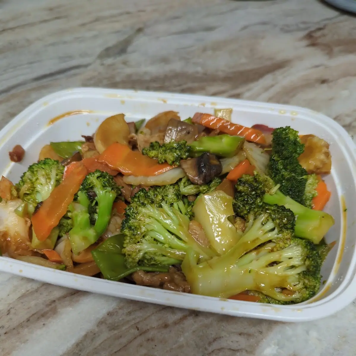 Roast Pork w Broccoli