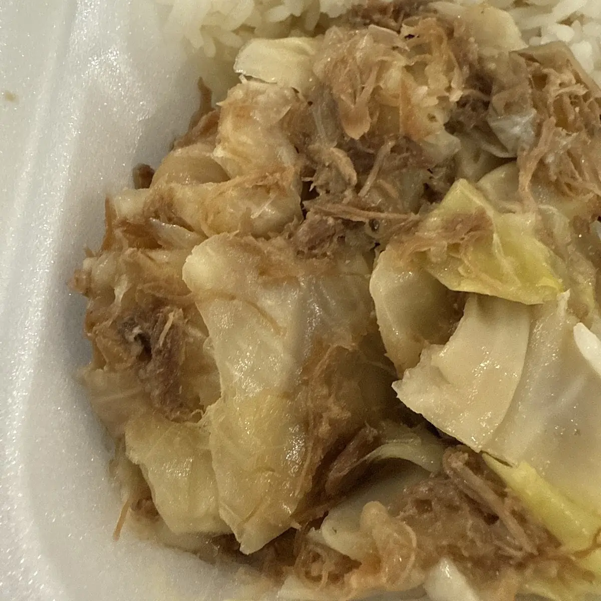 Kalua Pork w Cabbage