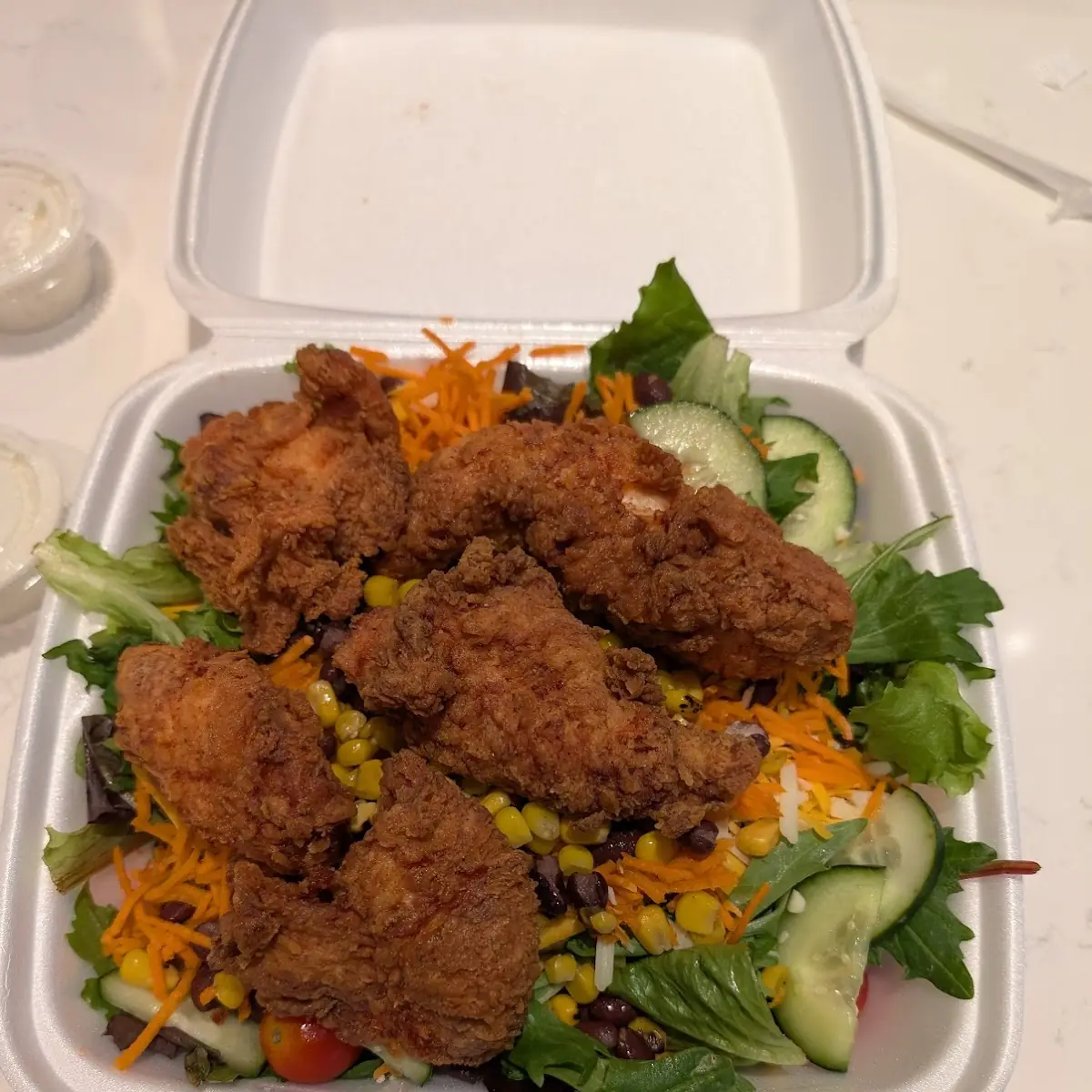 Fried Chicken Salad
