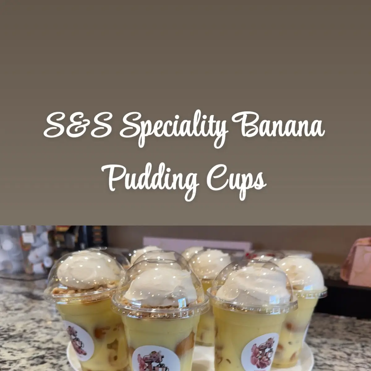 Banana Pudding Cup 16 Ounces