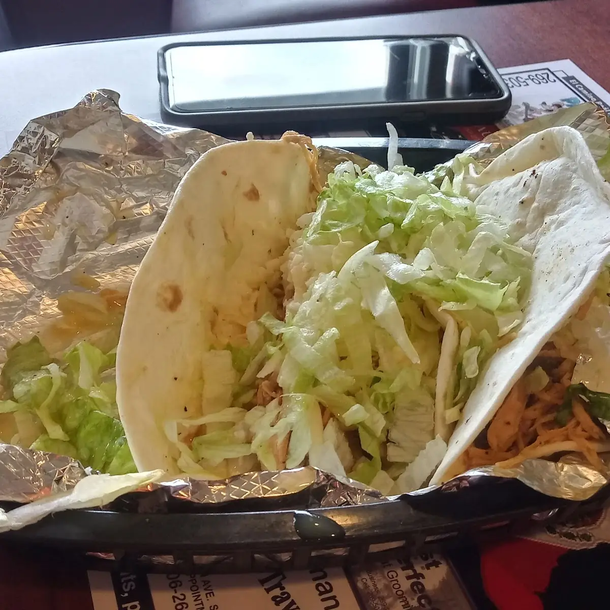Chicken Soft Taco