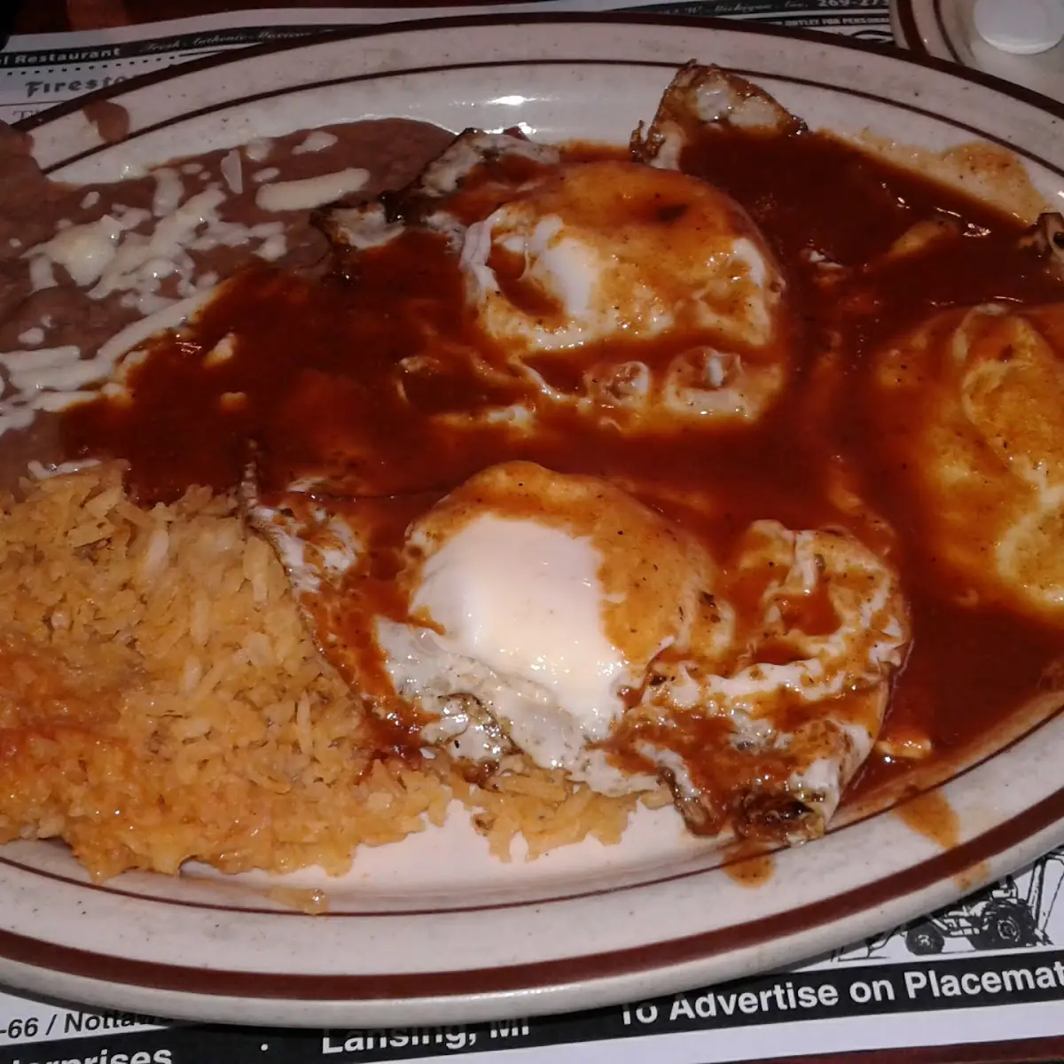Enchiladas Rojas