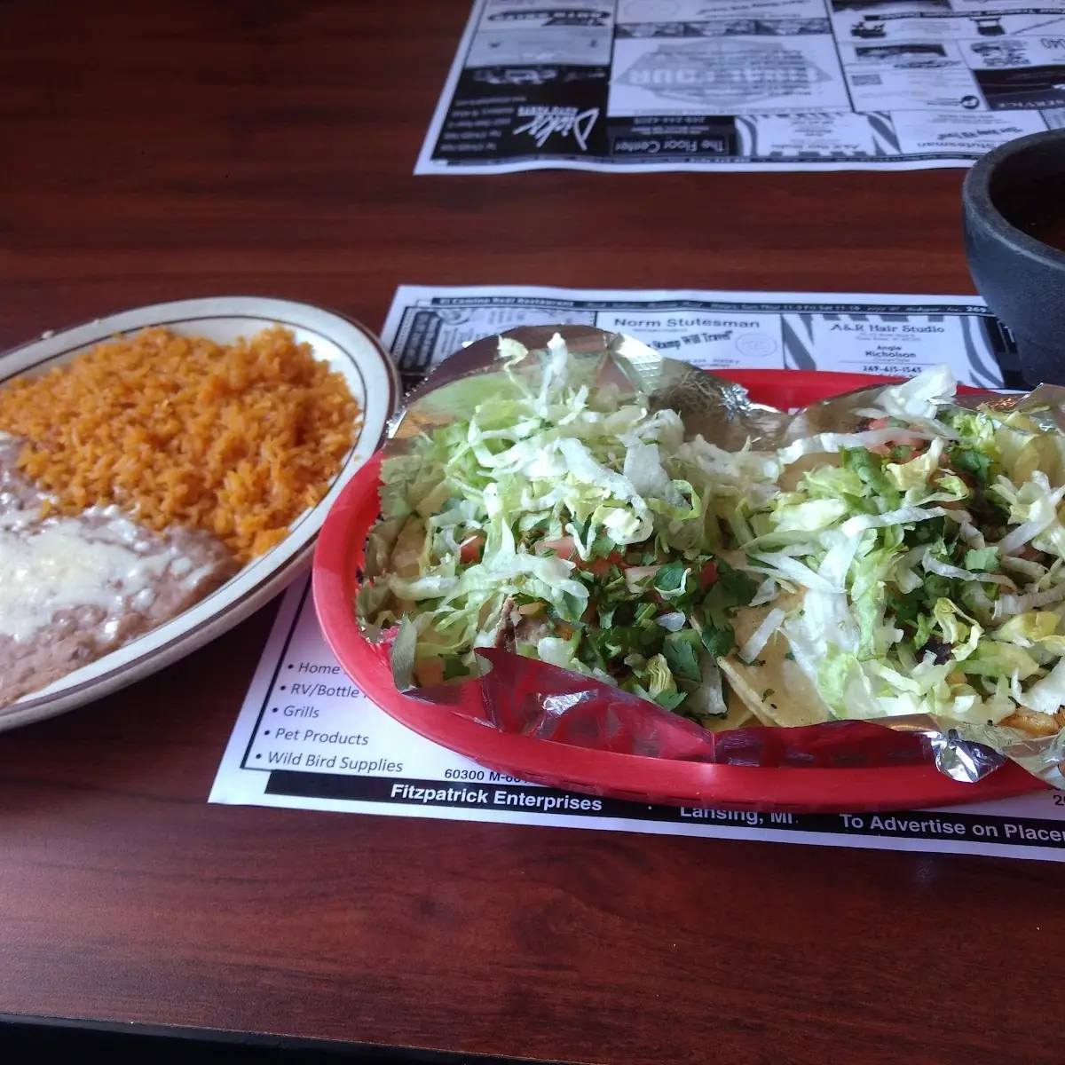 Fish Taco Dinner