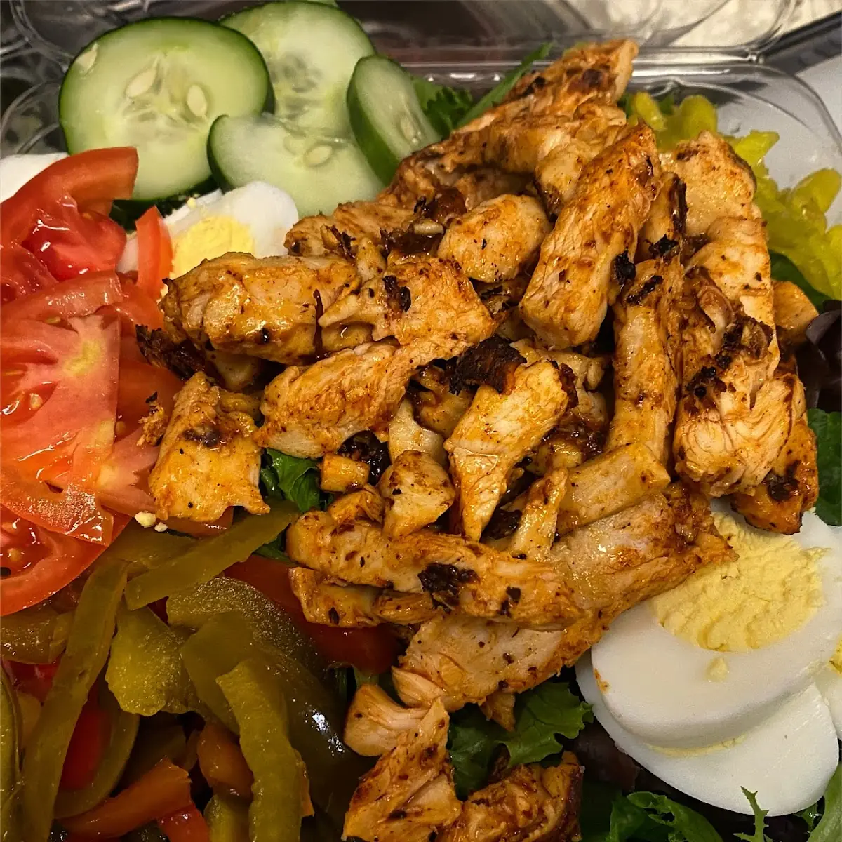 Grilled or Cajun Chicken Salad