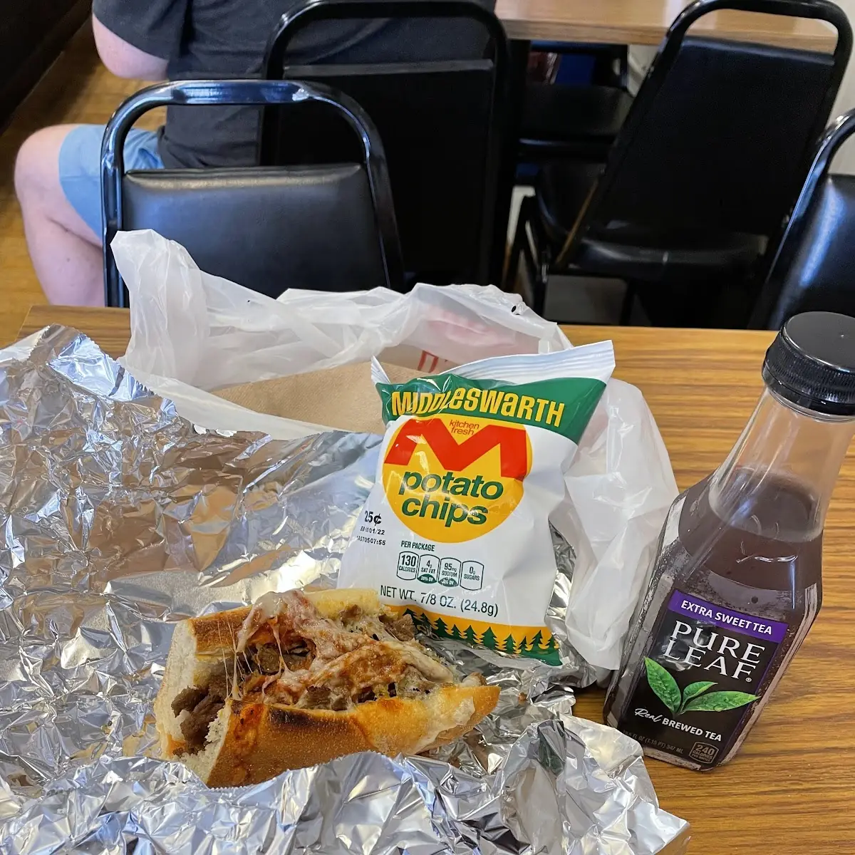 Mini Cheese Steak Hoagie