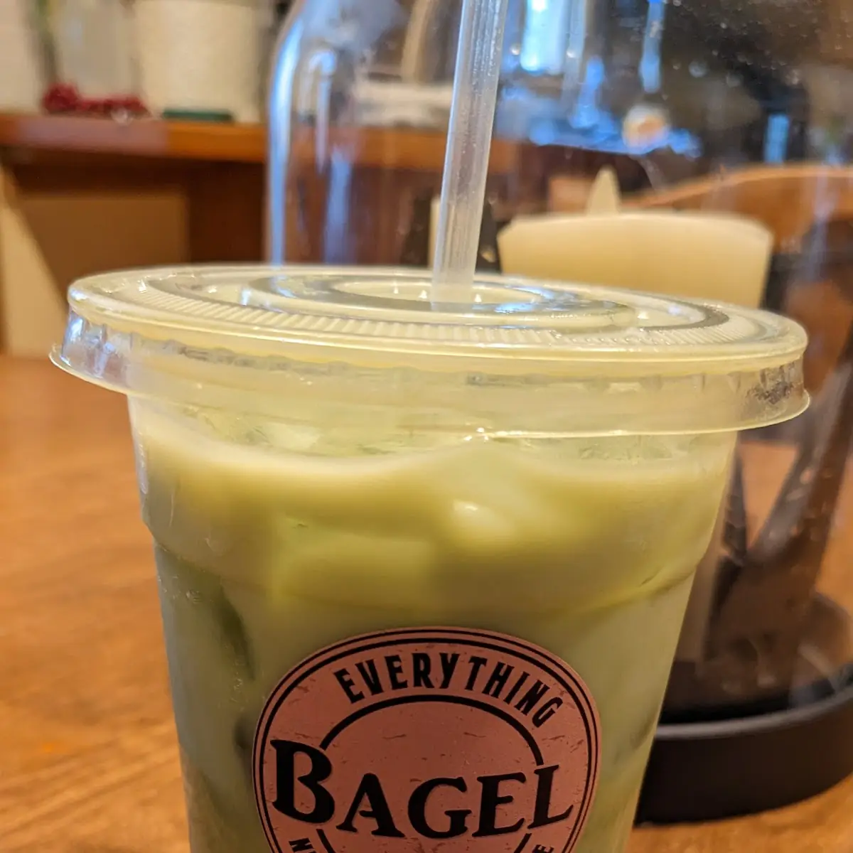 Iced Matcha Green Tea Latte