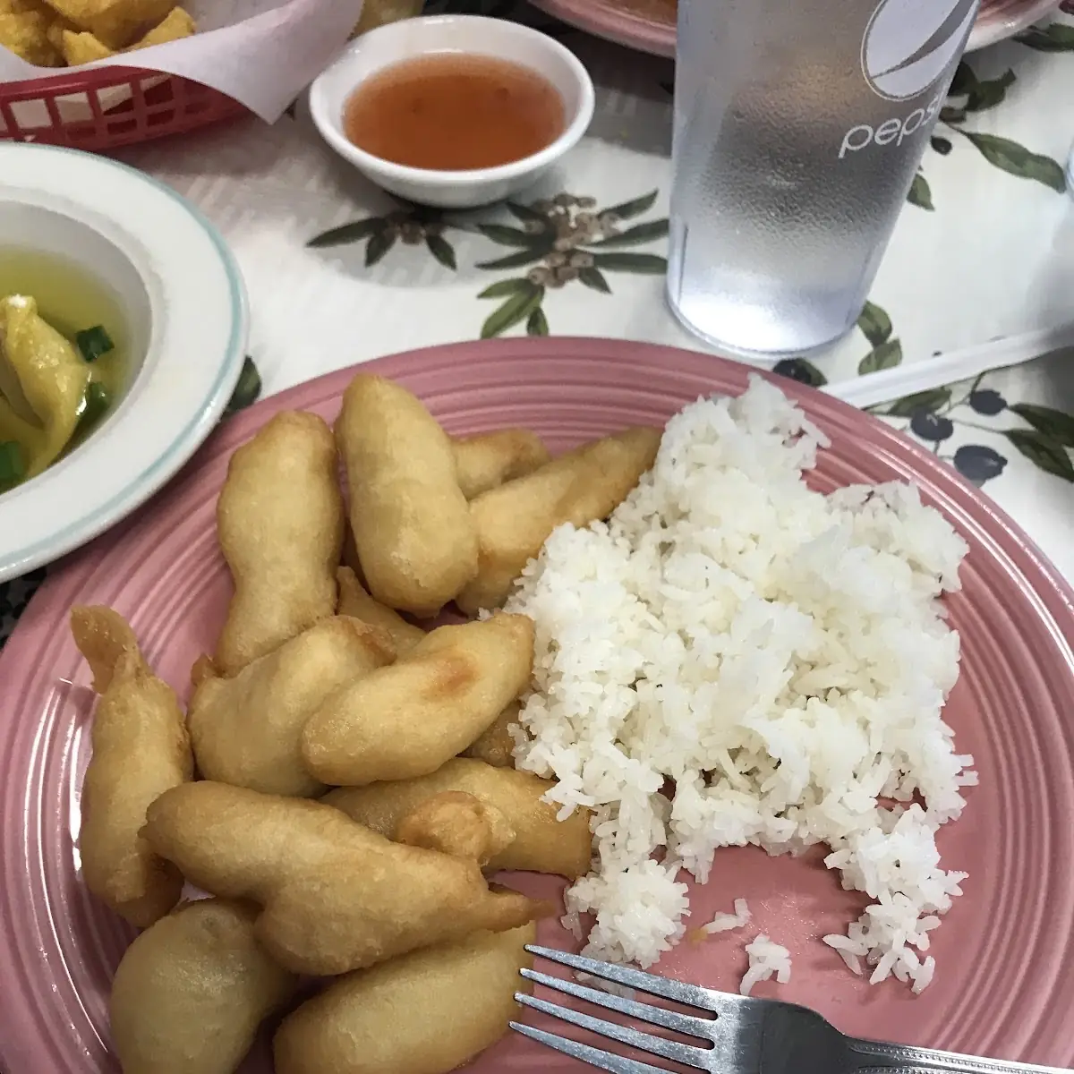 Sweet and Sour Chicken Lunch Portion