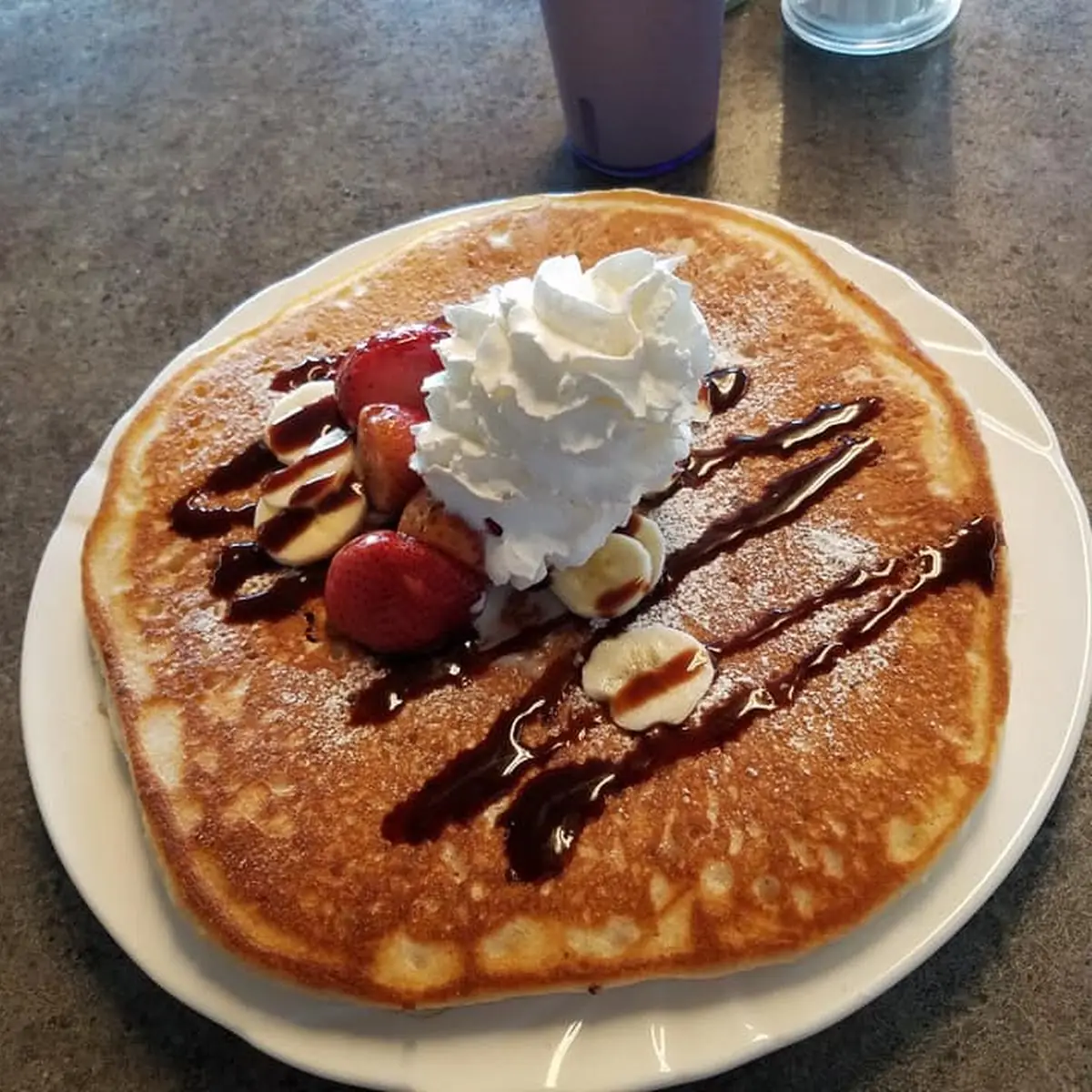 Banana Split Pancake