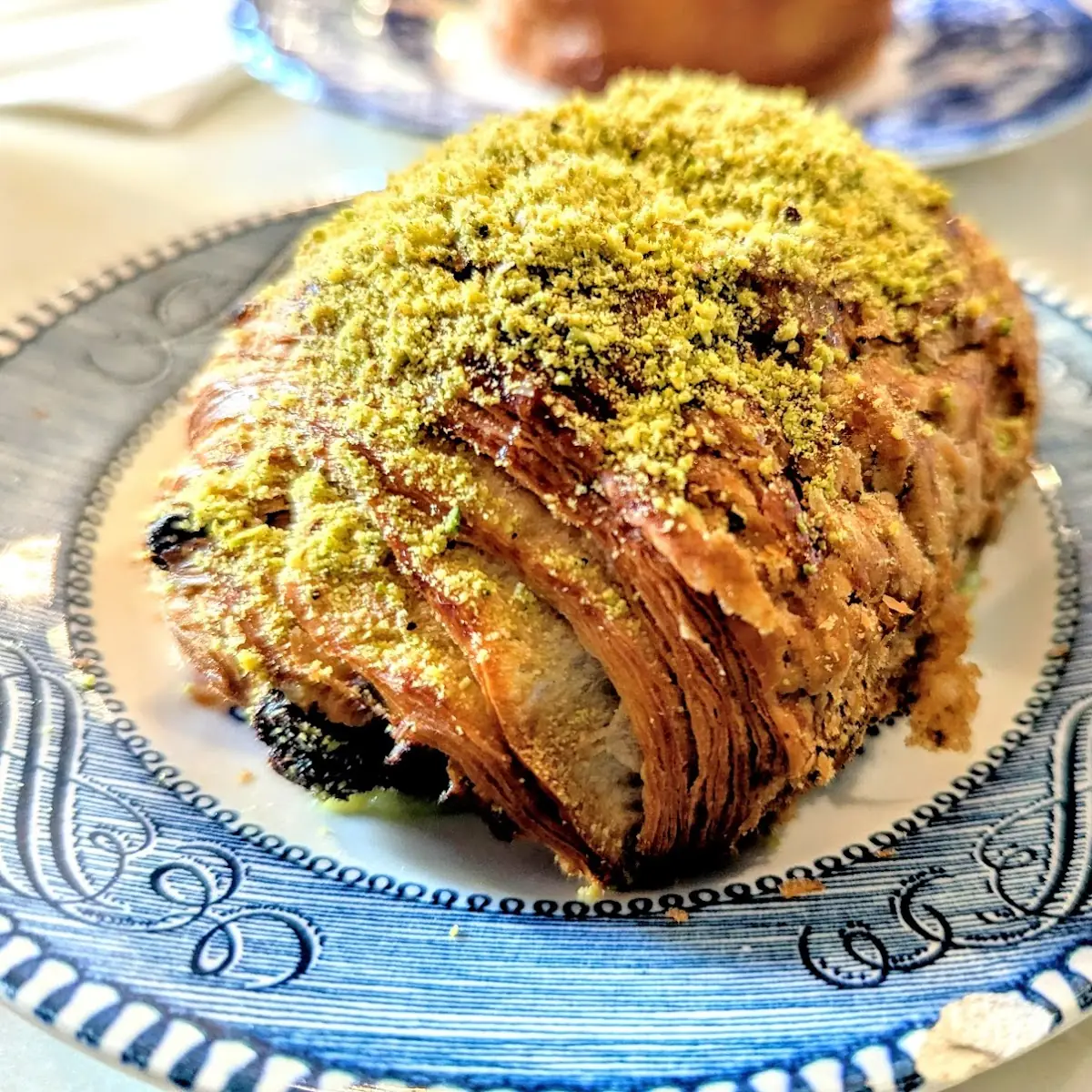 Chocolate Pistachio Croissant