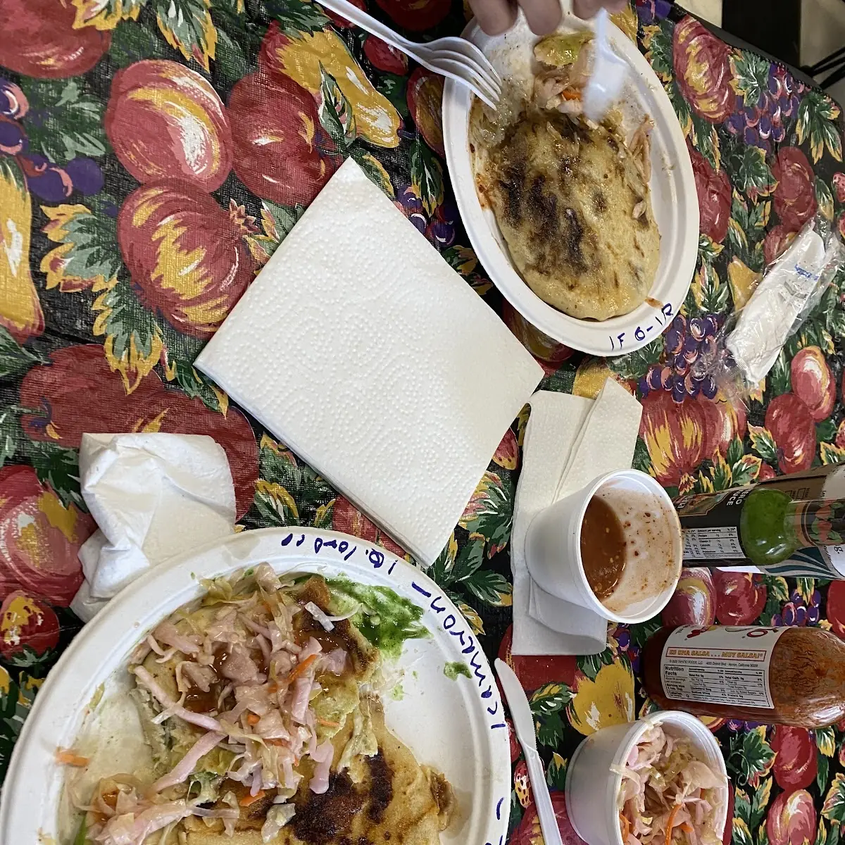Pupusa de Chicharrón Y Lírico