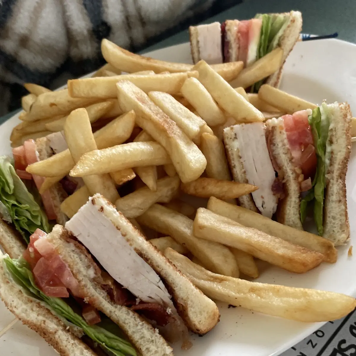 Turkey Club with a Hair