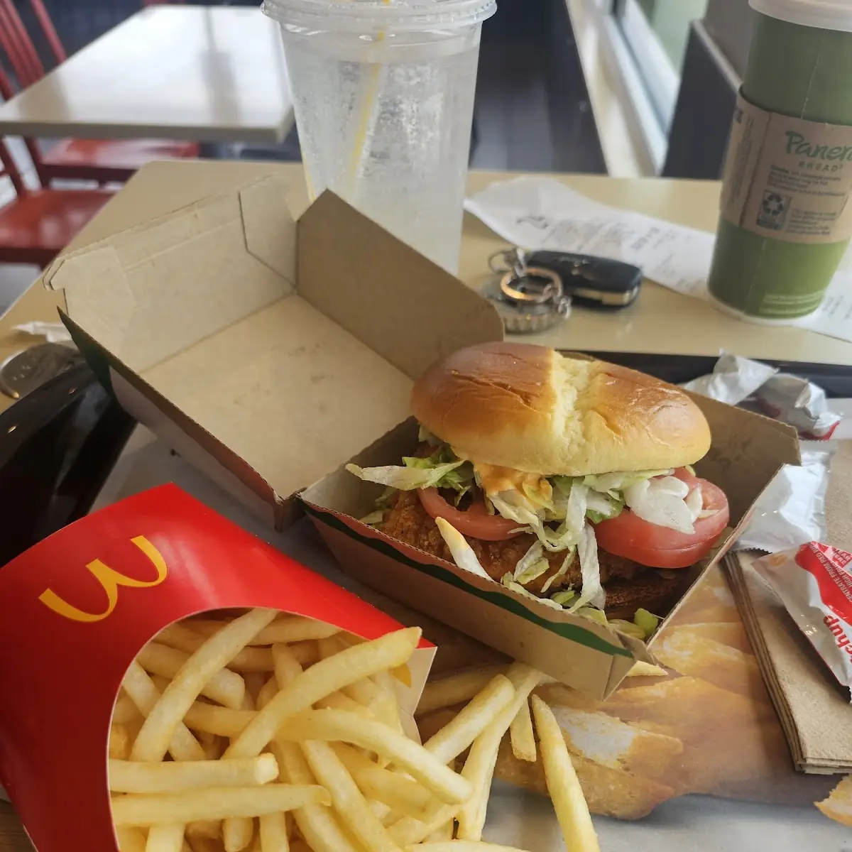Chicken Burger Combo