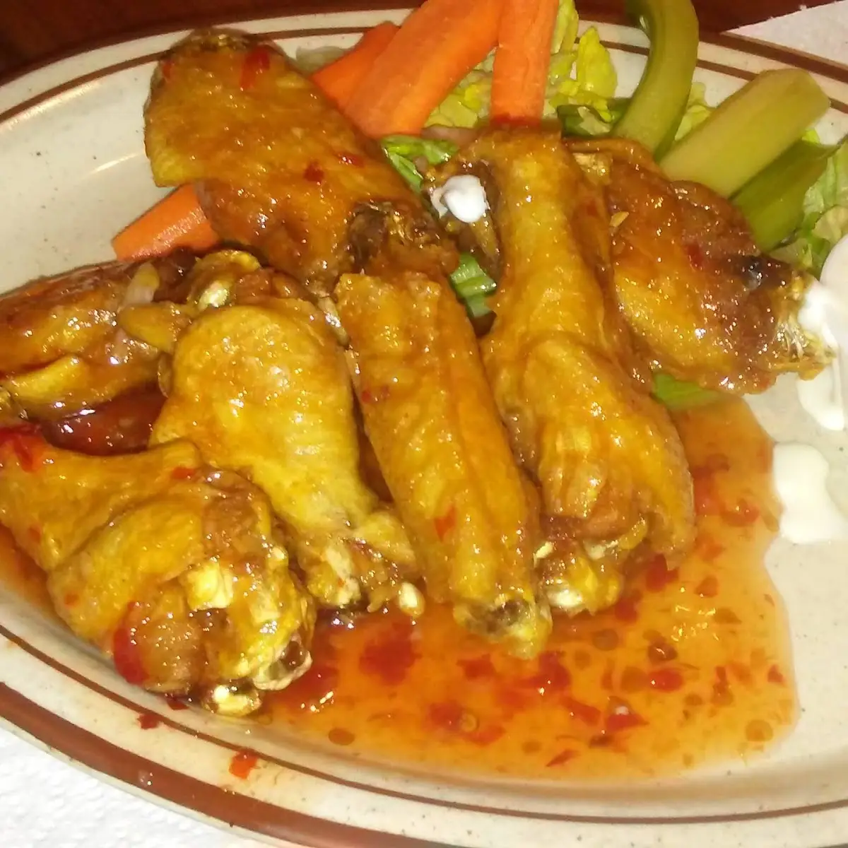 Deep Fried Chicken Wings