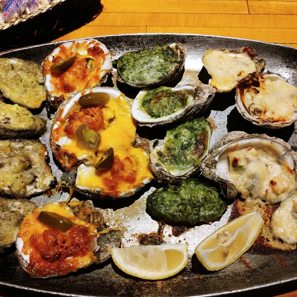 Oyster Sampler Platter