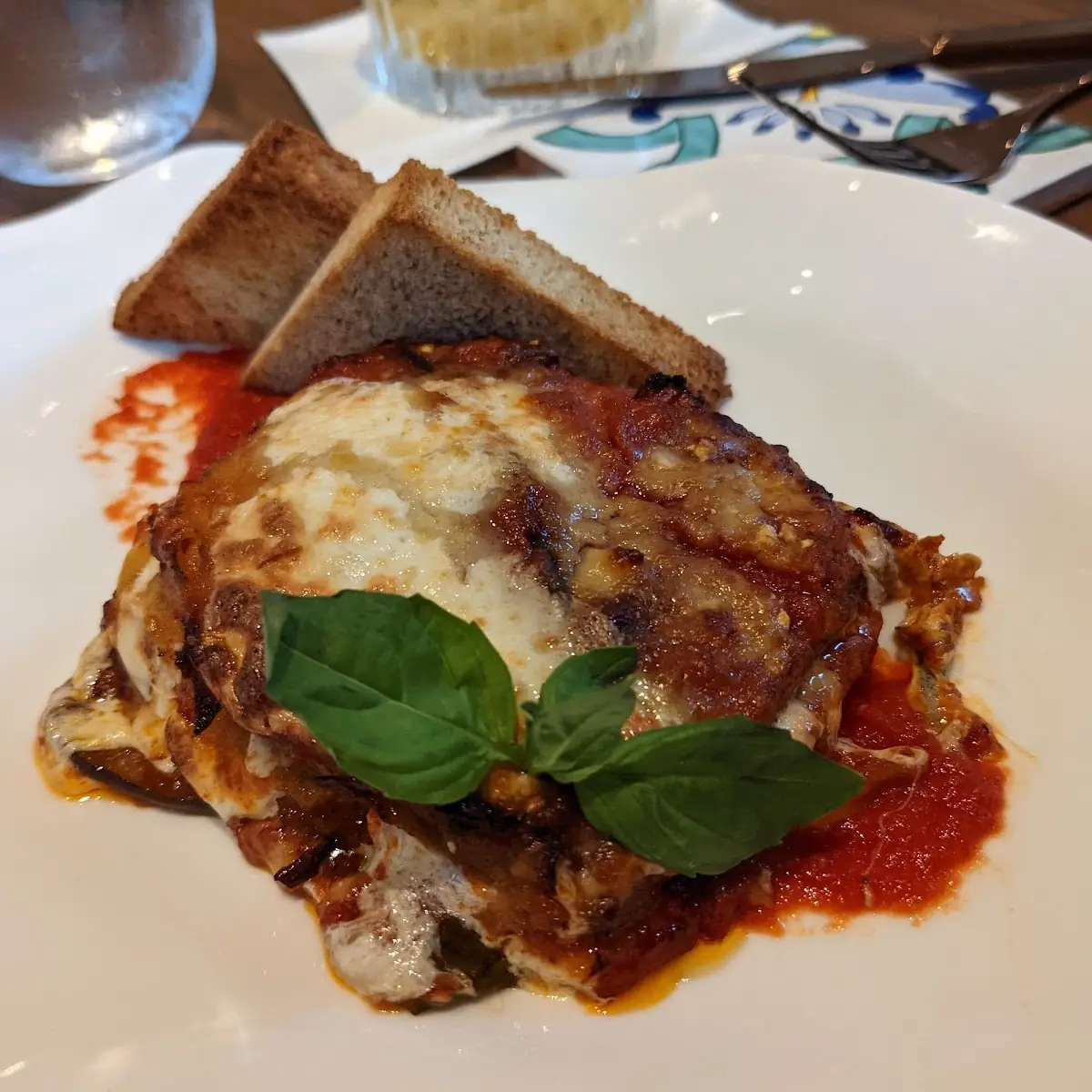 Classical Eggplant Parmigiana