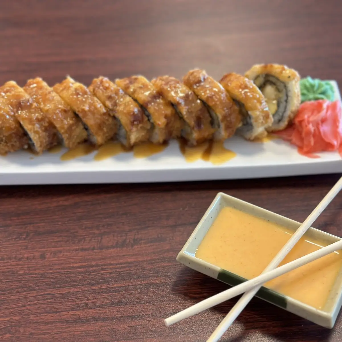 Spicy Tuna Roll Deep Fried