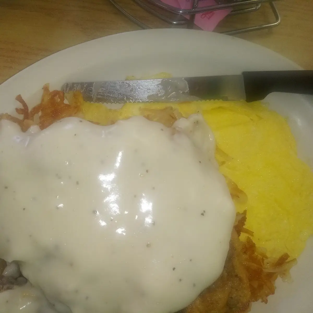 Chicken Fried Steak Breakfast