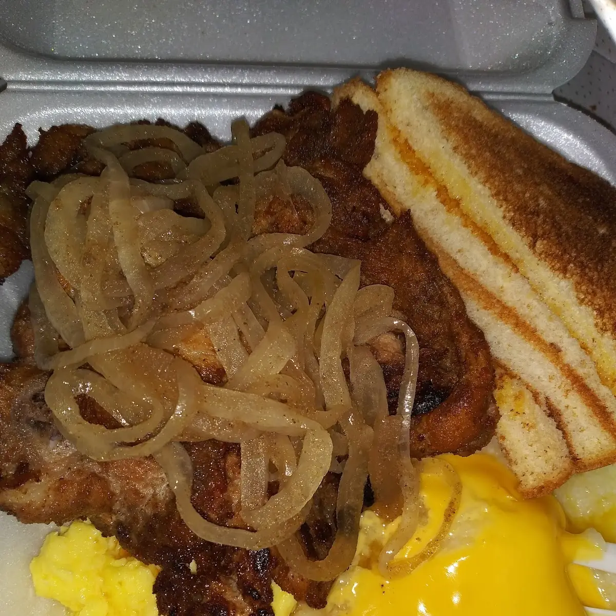 Steak Eggs and Cheese