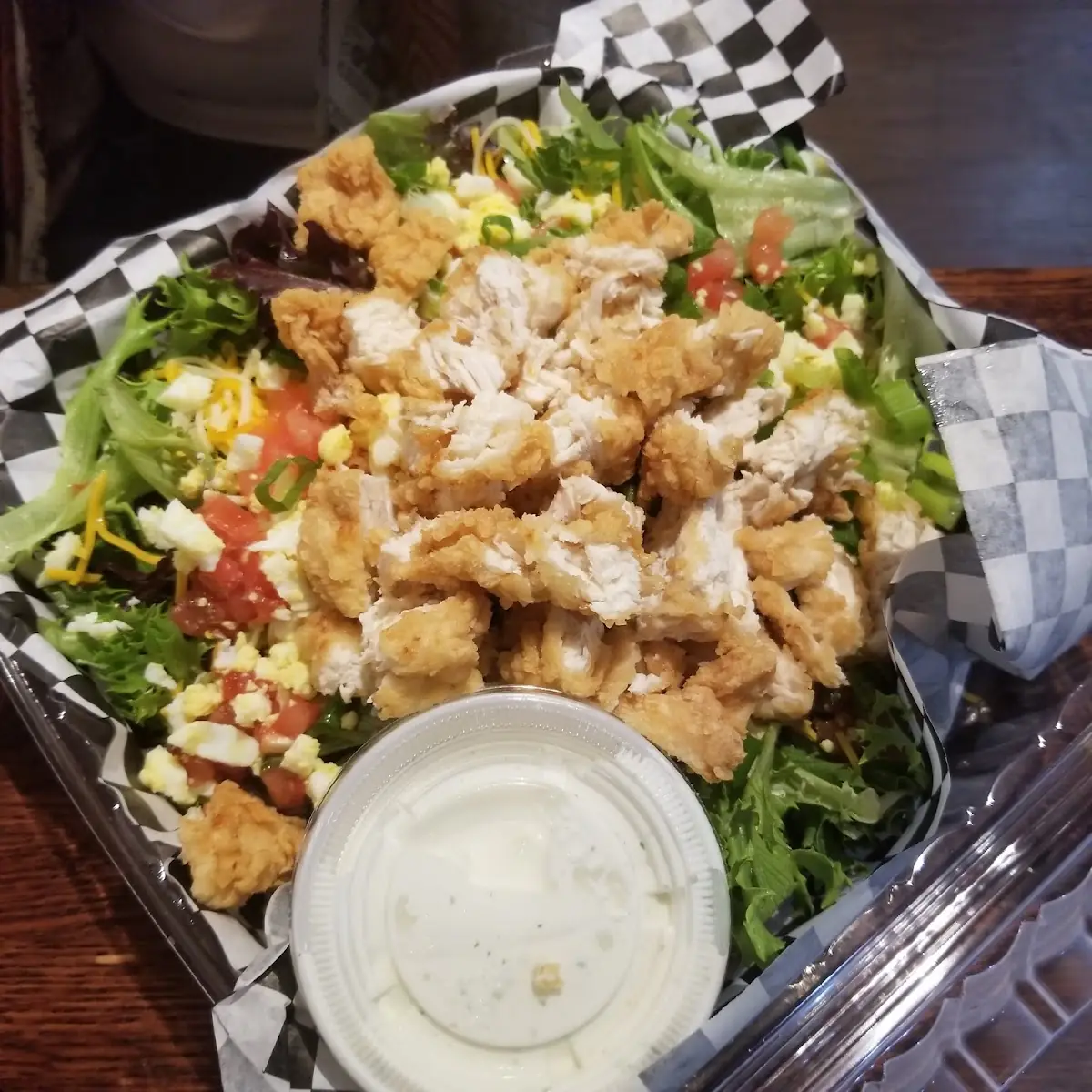 Fried Chicken Salad