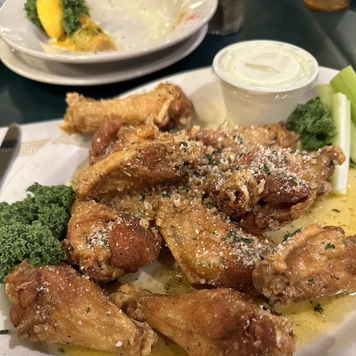 Garlic Parmesan Wings