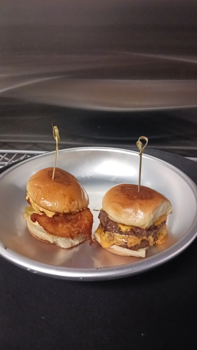Double Wagyu Slider Chicken Single Slider
