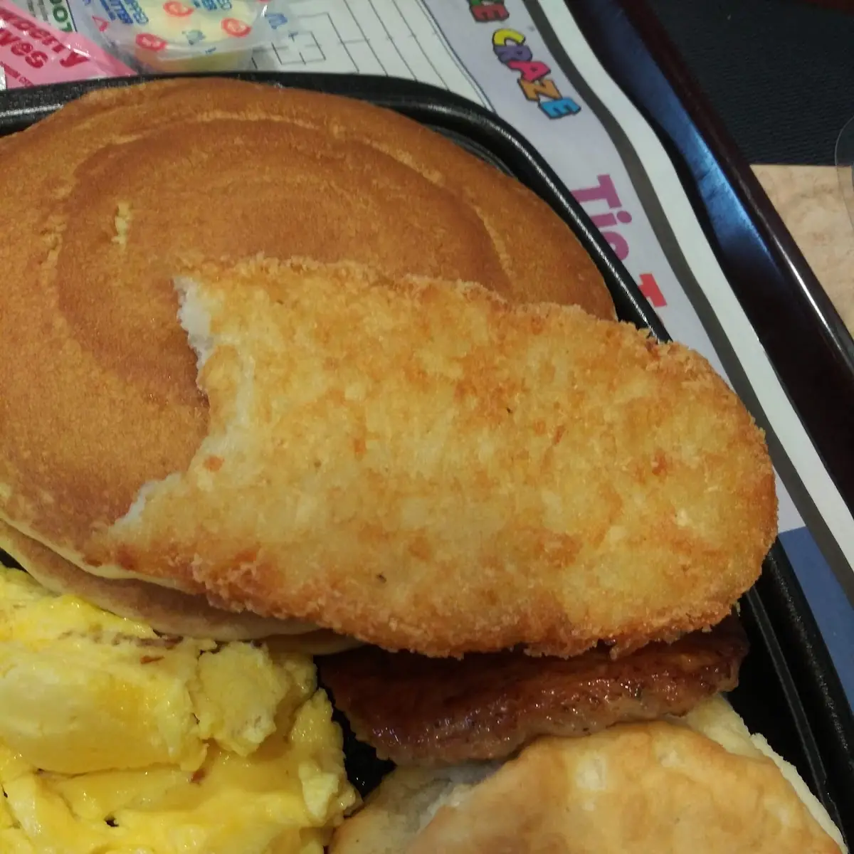 Big Breakfast with Hotcakes