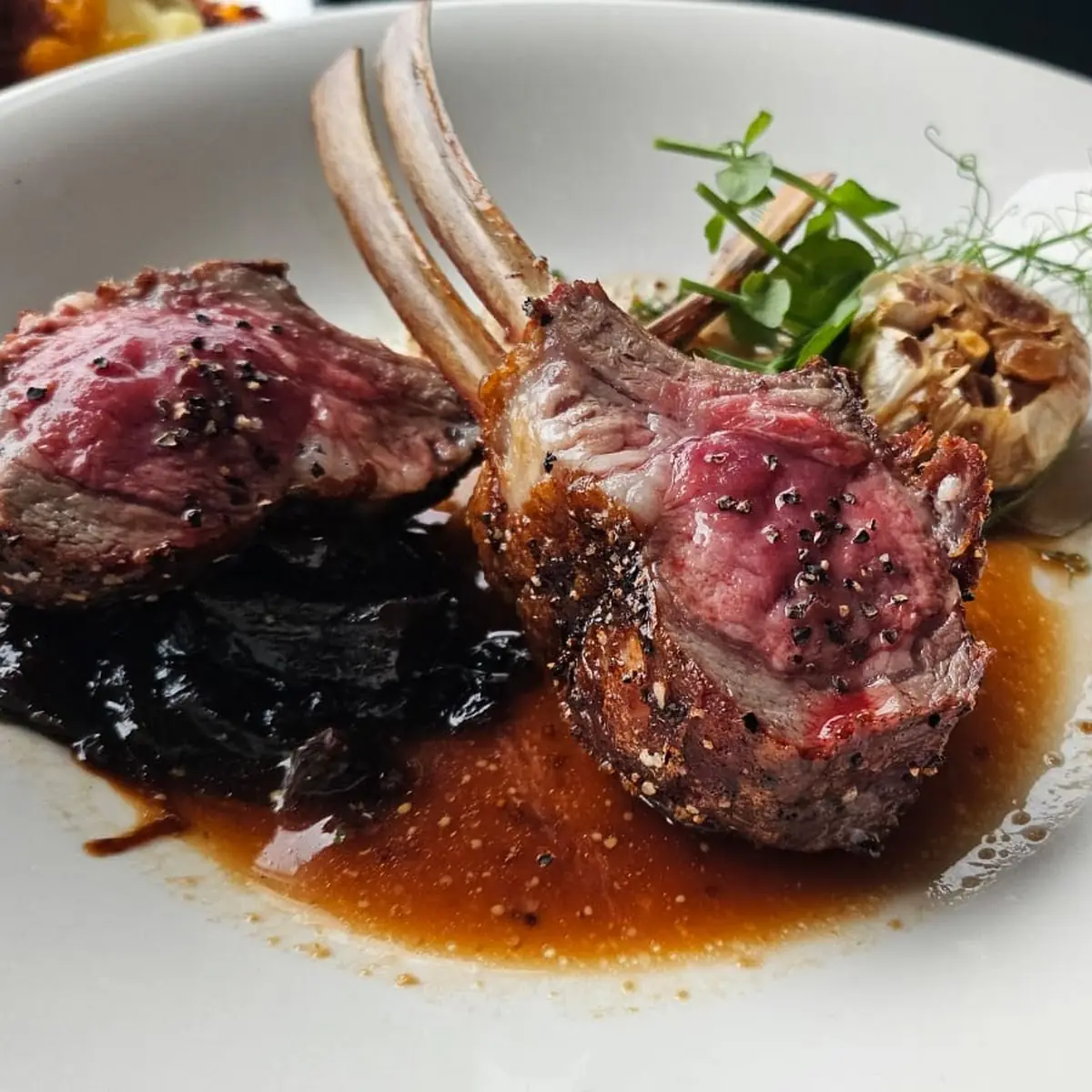 Rack of Lamb, Prime Steakhouse Niagara Falls