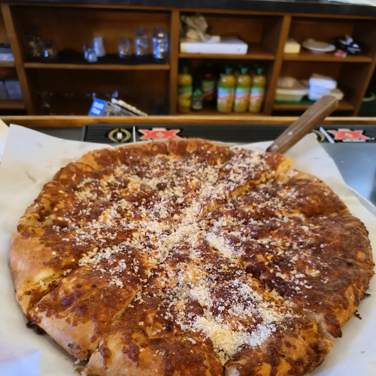 Cheese Pizza with White Sauce