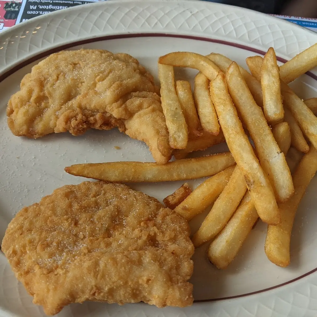 Kid's Fried Fish Filet