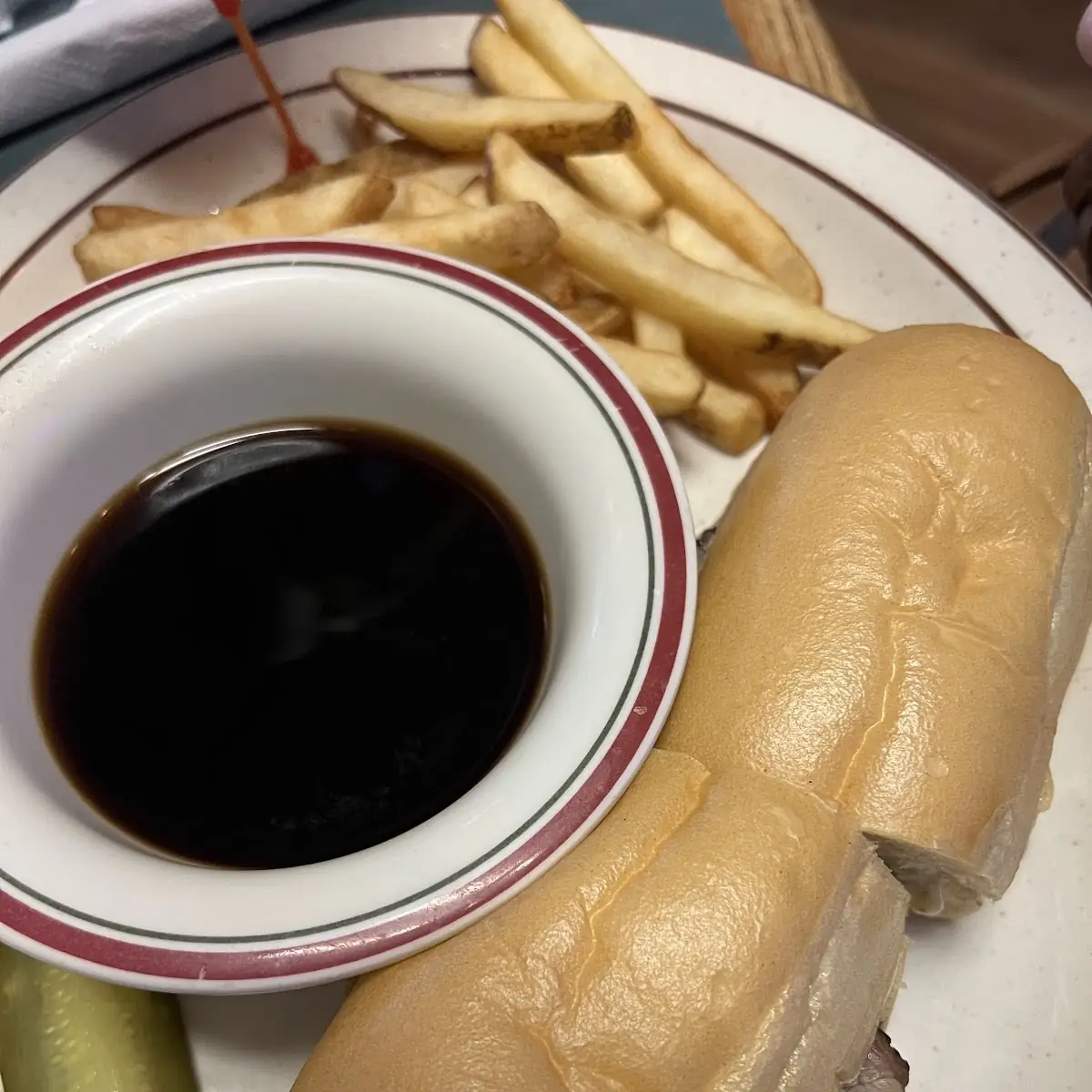 French Dip Plate