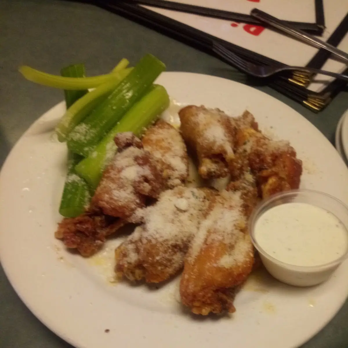 Garlic Parmesan Wings
