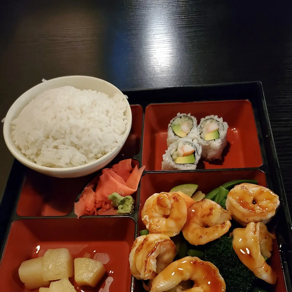 Shrimp Lunch Bento Box