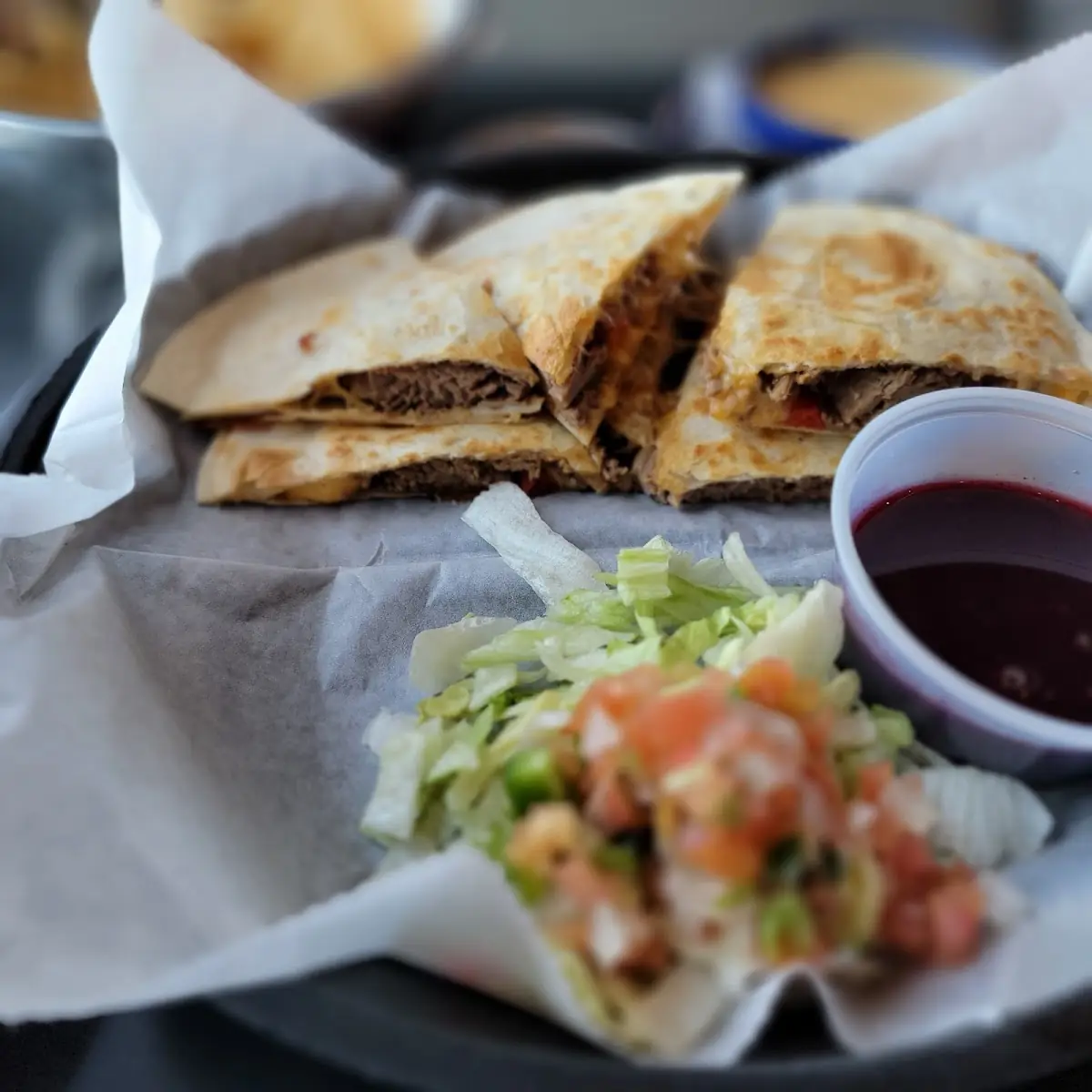 Duck Quesadilla