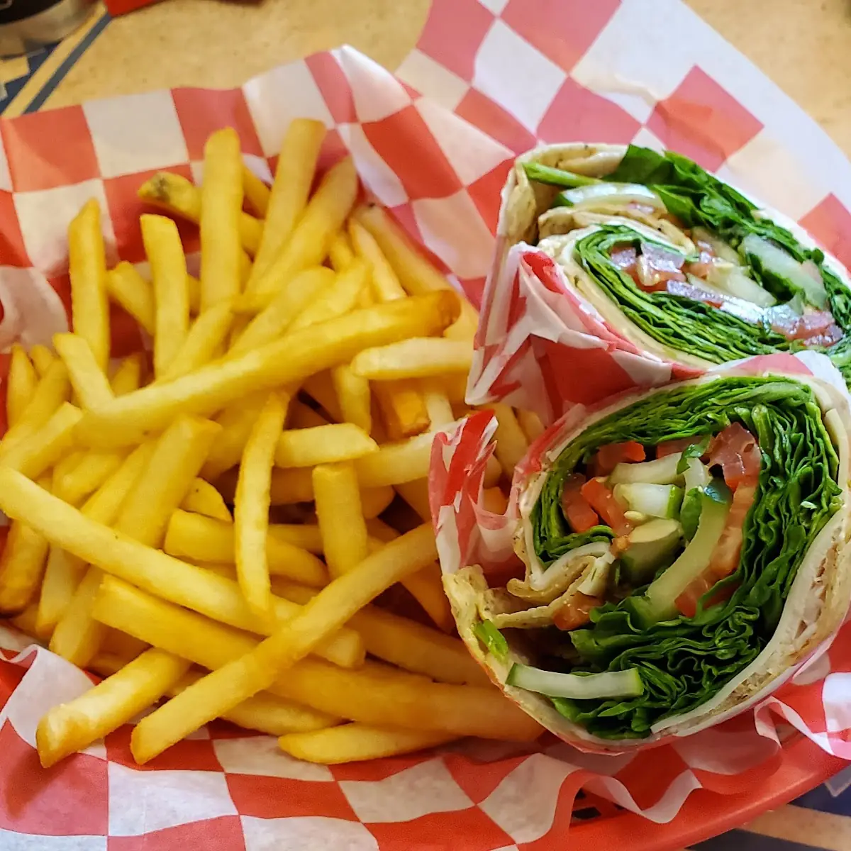 French Onion Turkey Wrap