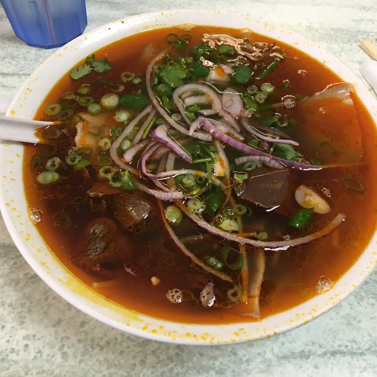Spicy Vietnamese Beef Noodle Soup