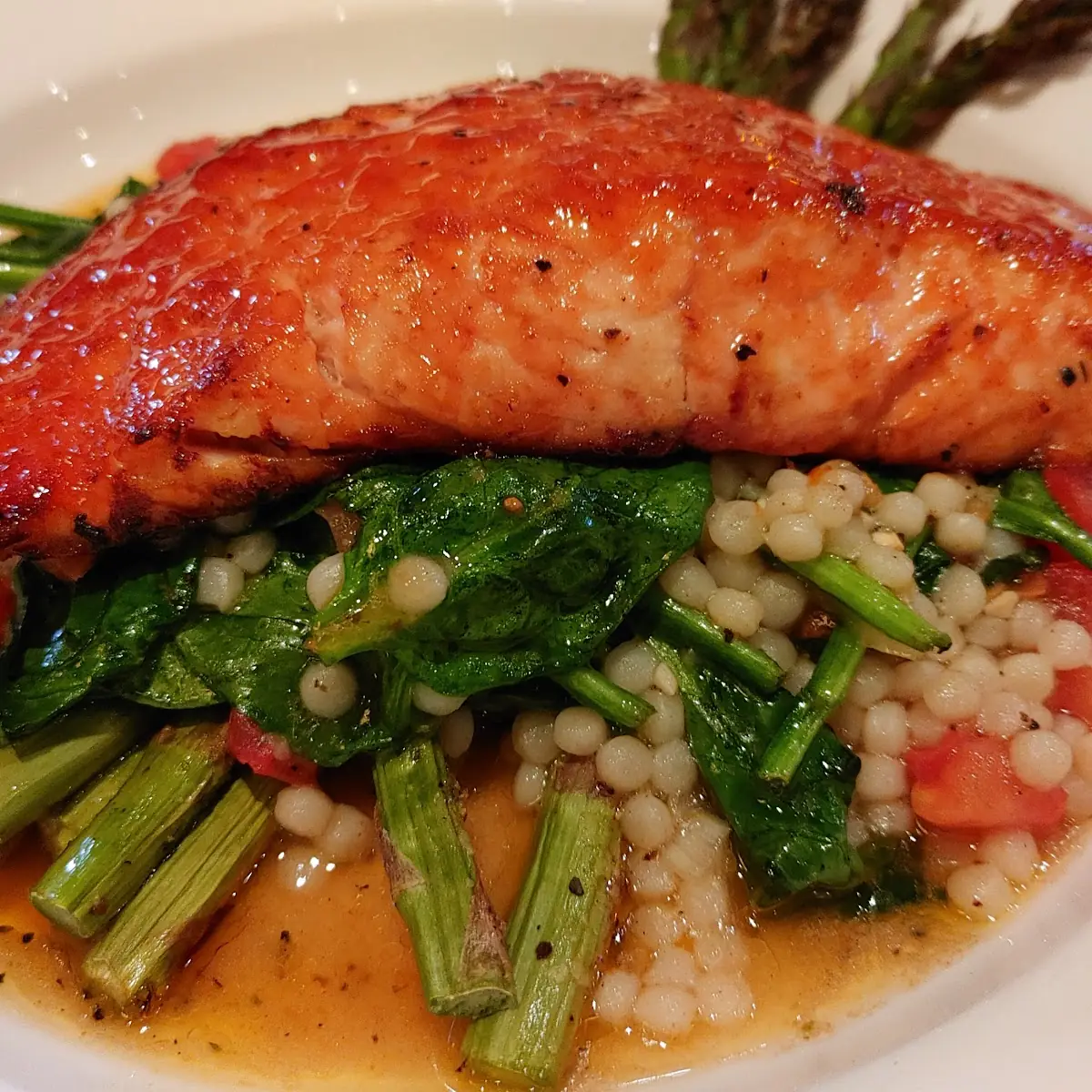 Cherry Glazed Salmon