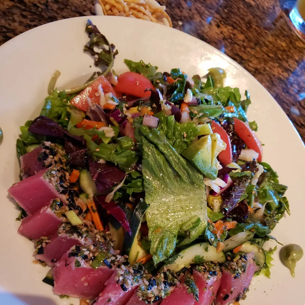 Enlightened Seared Ahi Salad