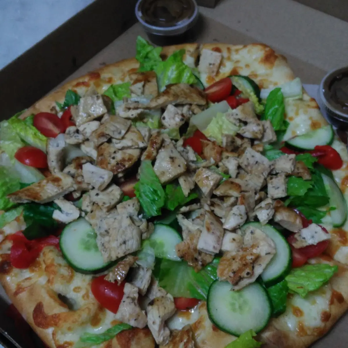 Grill Chicken Salad Balsamic Dressing