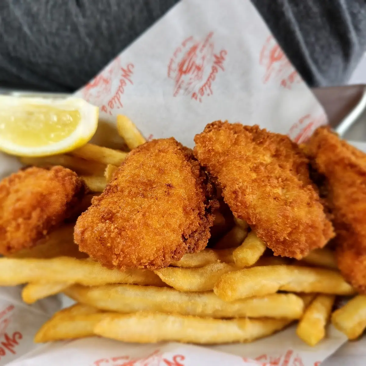 Salmon Fish & Chips