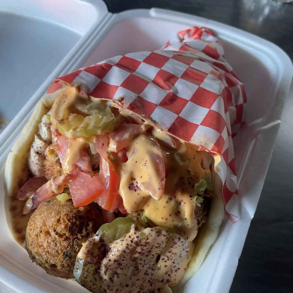 28. Side Falafel (4 Pieces) with Hummus