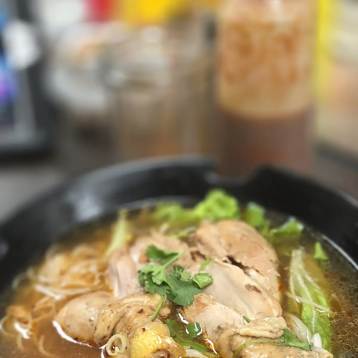 Braised Chicken Noodles
