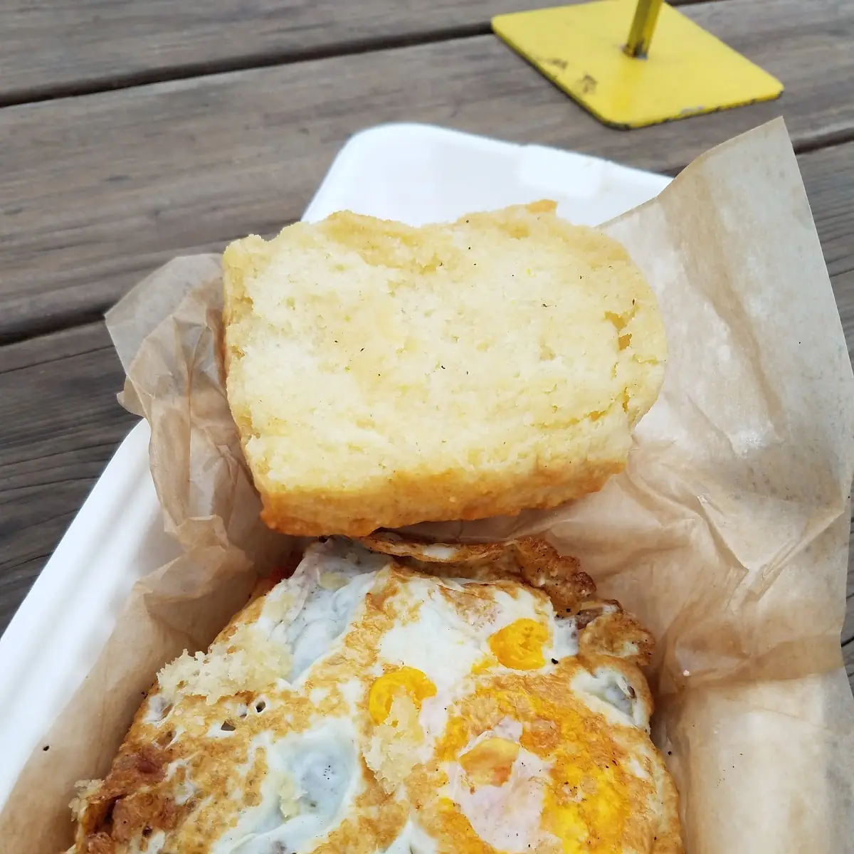 Bacon & Egg Biscuit