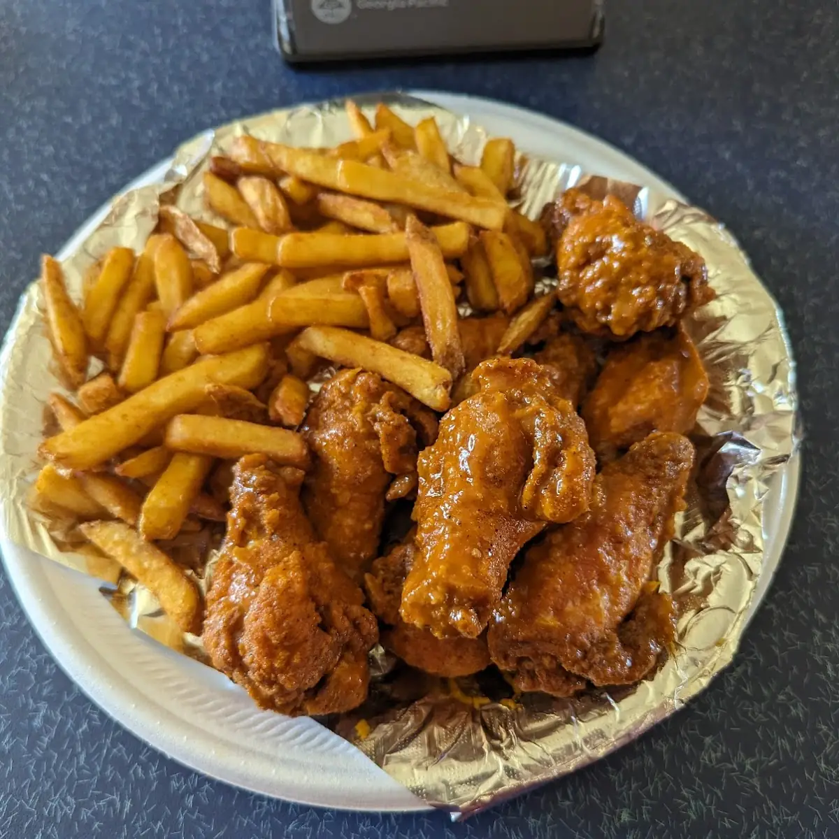 Hot Wings and Fries