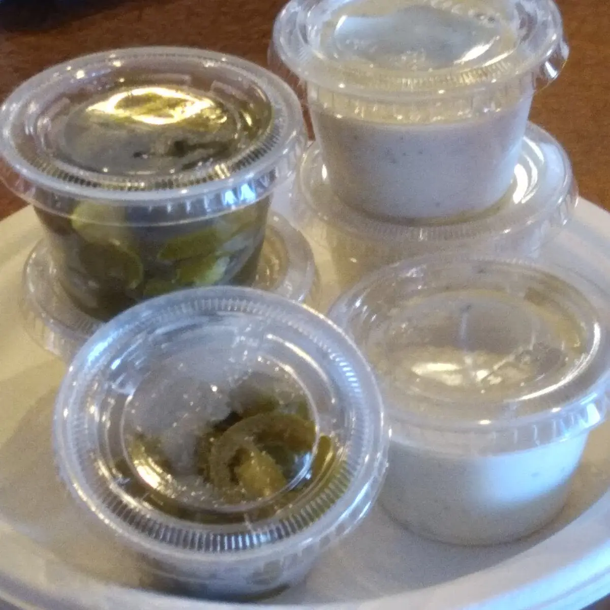 Ranch Dressing & Jalapeños