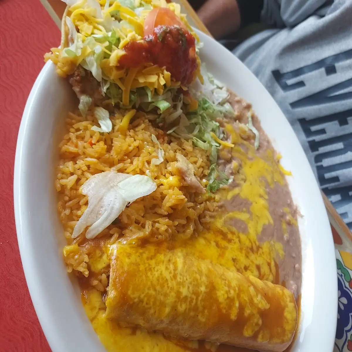 tostada ceviche fish