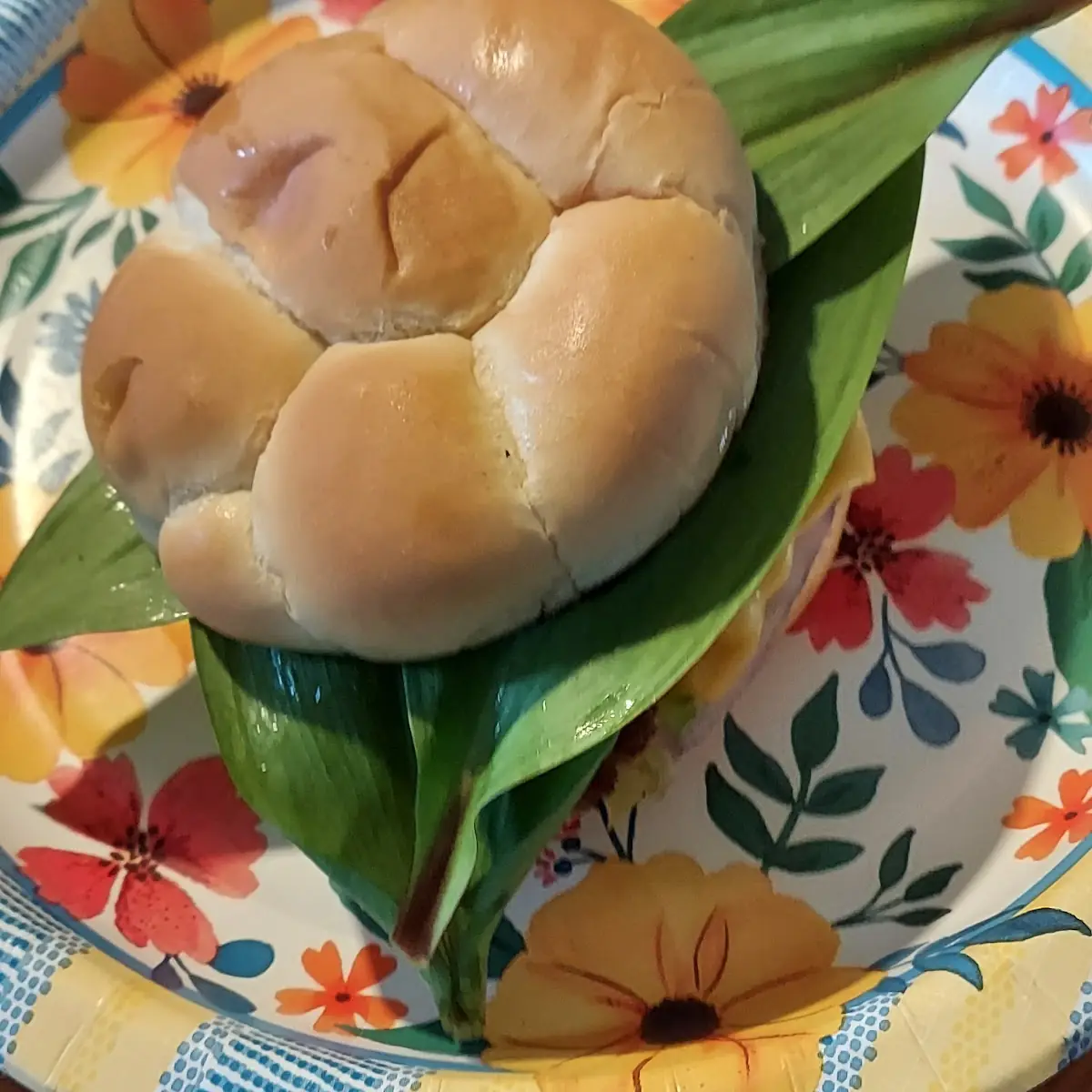 Culver's Double Cheese Burger with Wild Ramps