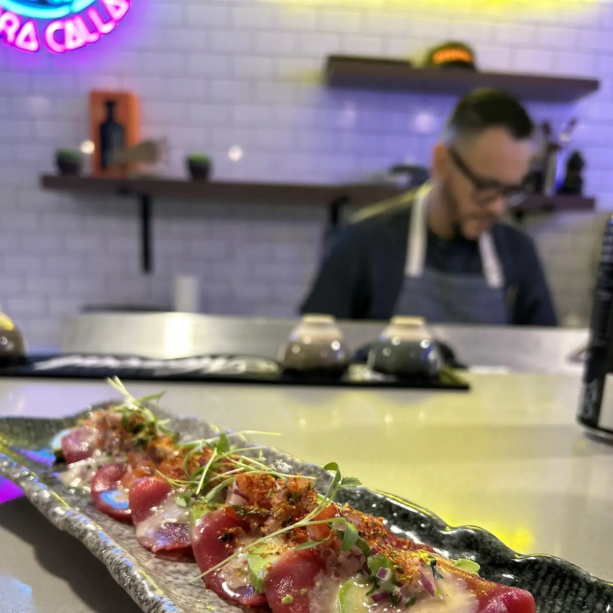 Sashimi Tuna Ginger