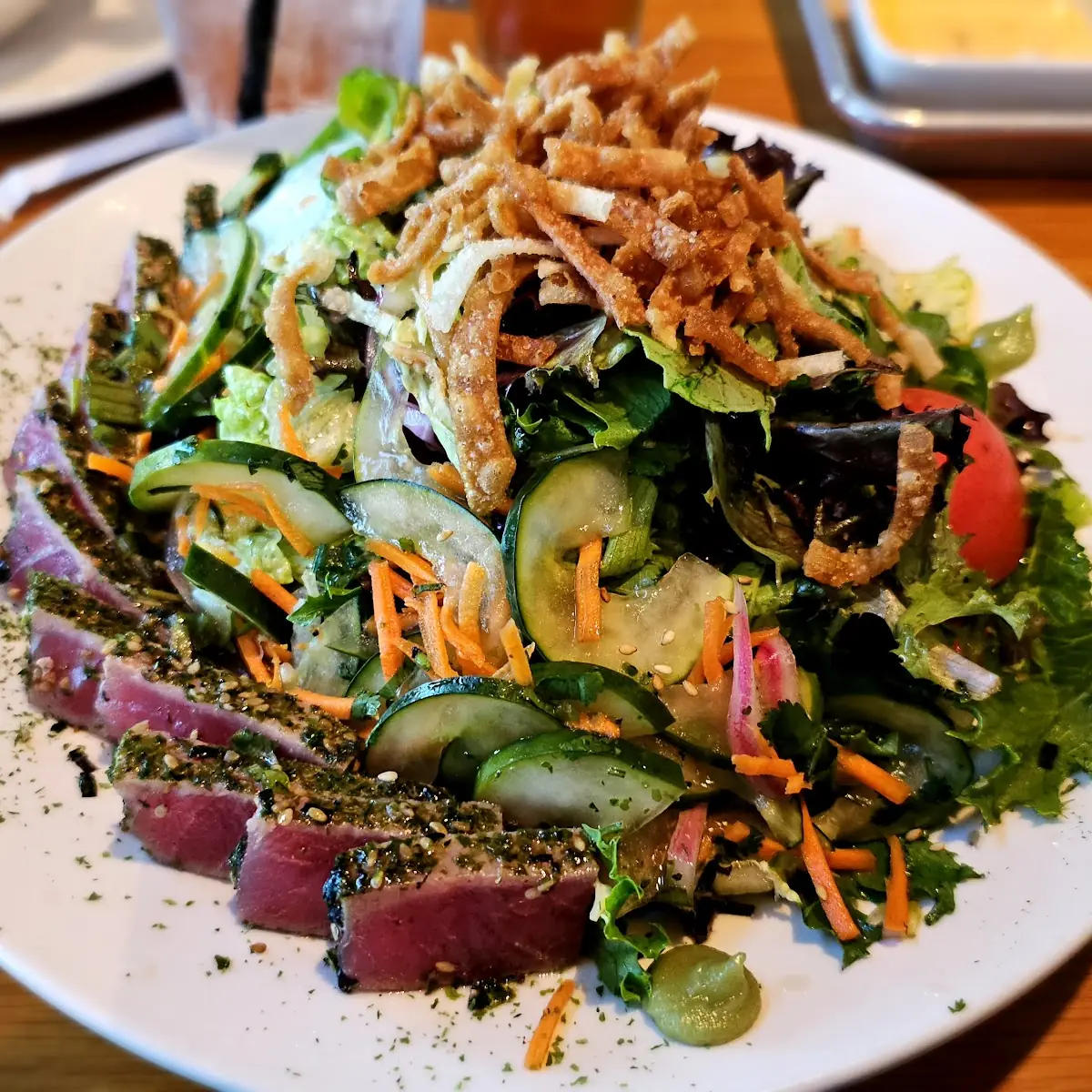 Enlightened Seared Ahi Salad