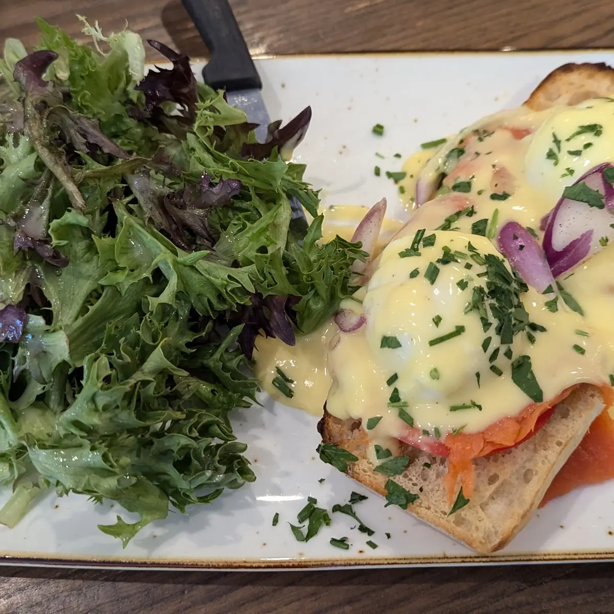Salmon Benedict