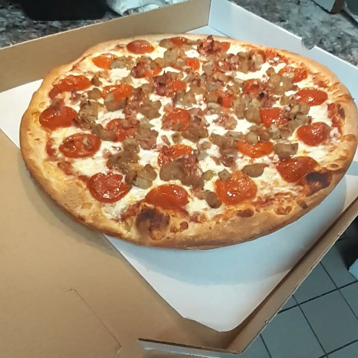 Pepperoni & Sausage Pizza